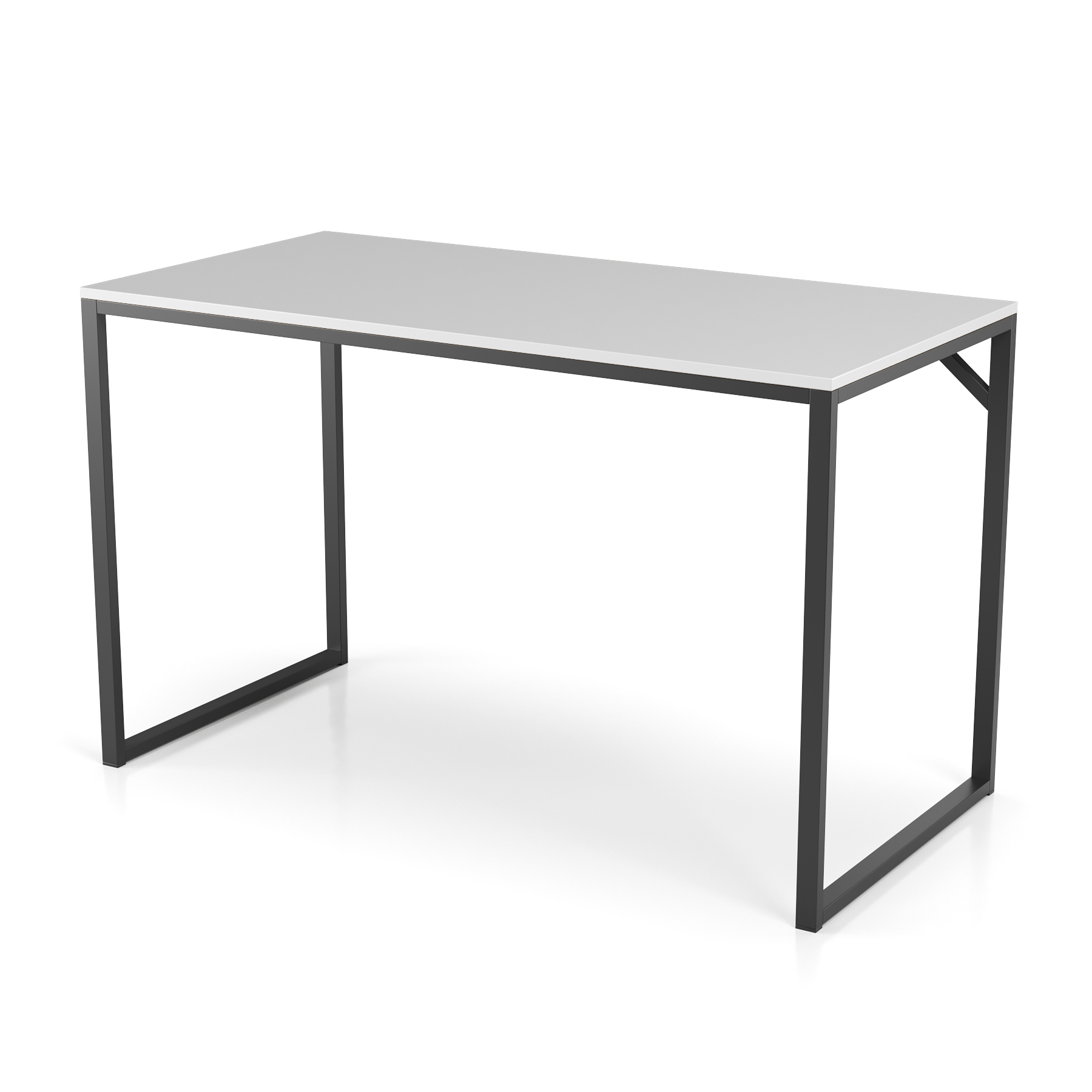 Стіл письмовий комп'ютерний "Серія 01"; 1200х500х16 мм; Білий; 30х20 мм